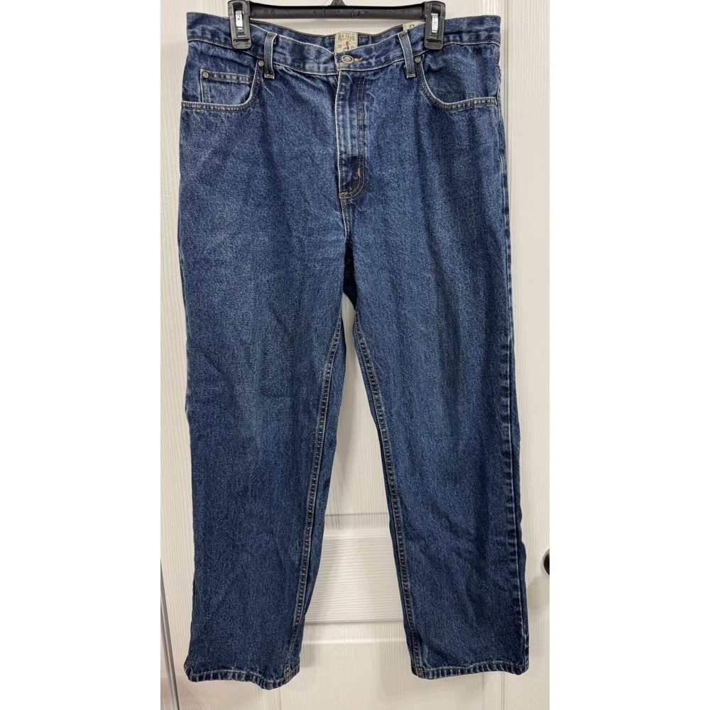RedHead Jeans Mens 36x30 Blue Denim Classic Fit Medium Wash Straight Leg Outdoor